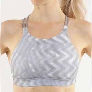 Lululemon Trinity Bra Blazer Fossil Size 8